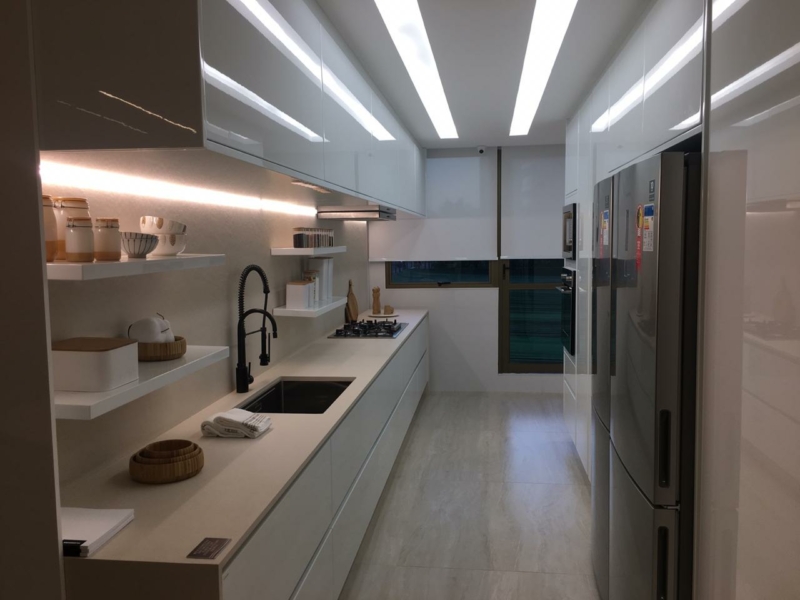 cozinha apartamento decorado cyano exclusive residences