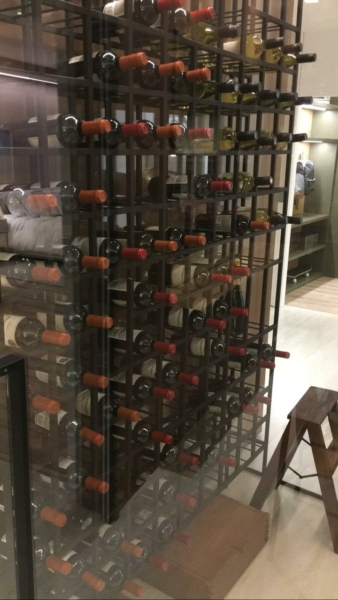 adega apartamento decorado cyano exclusive residences
