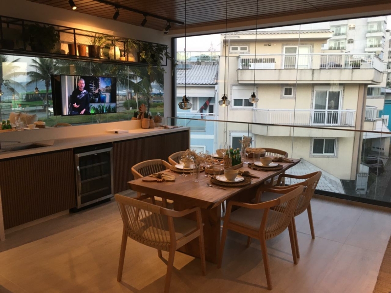 cozinha apartamento decorado cyano exclusive residences