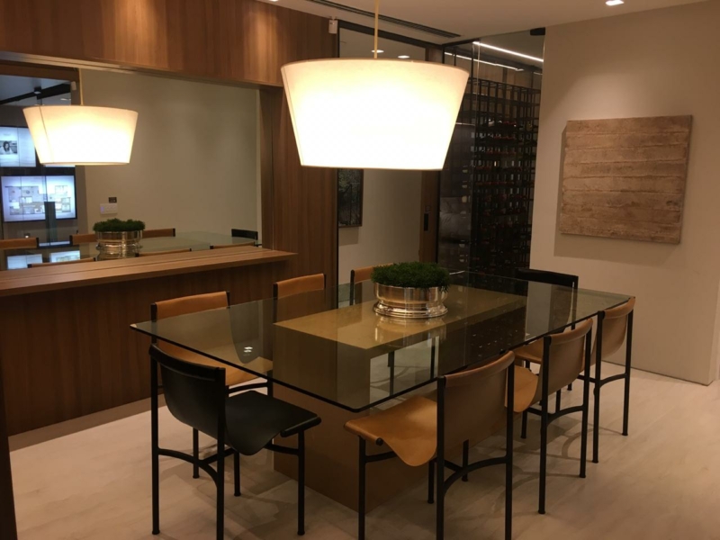 mesa jantar apartamento decorado cyano exclusive residences