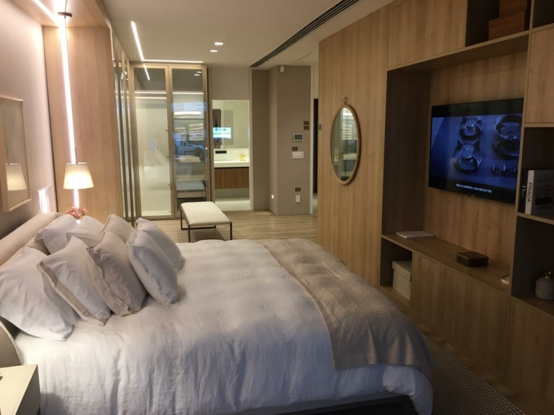 suite master apartamento decorado cyano exclusive residences