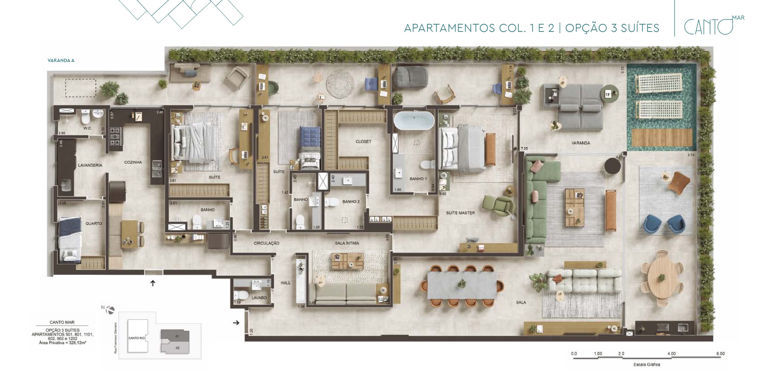 Canto Mar Arpoador - INVEXO