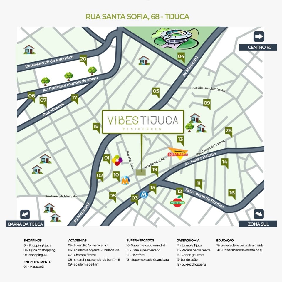 plantas-lancamento-vibes-tijuca-residences-rio-de-janeiro-rj
